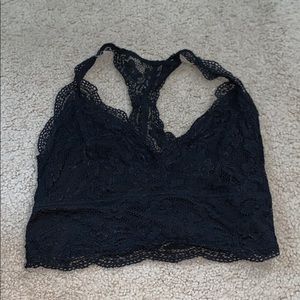 Black bralette